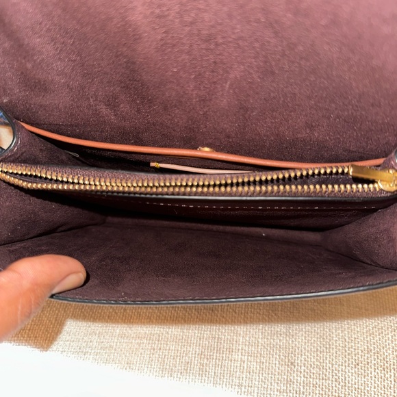 Coach Beat 18 deep blue saddle bag - Picture 7 of 15